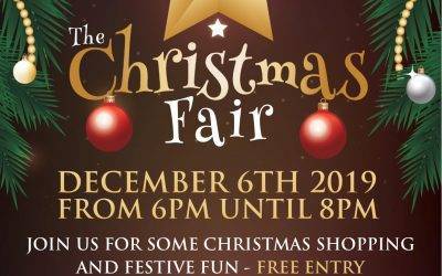 Join us for our Christmas Fair on December 6th 2019!