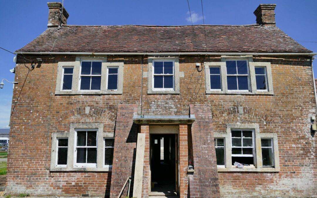 17th Century Farmhouse being restored at Fairfield Farm College