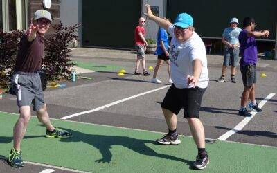 Students enjoy a ‘socially distanced’ Sports Day at Fairfield Farm College