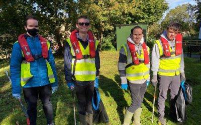 Fairfield Farm College students start work placement with the Canal & River Trust