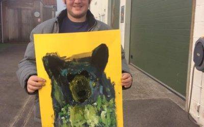 Practical Skills and Enterprise students create amazing artwork