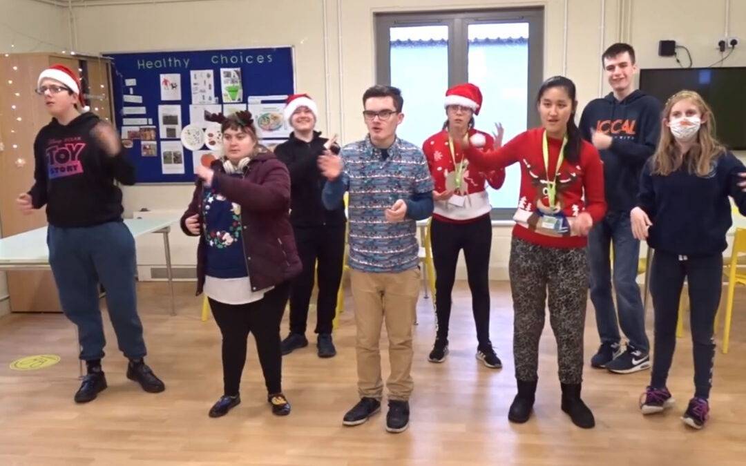 Fairfield Farm College students join virtual Westbury Community Carol Service