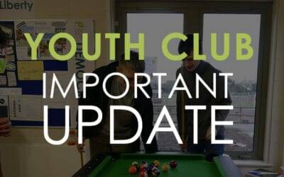 Changes to Youth Club from September 2022 at Fairfield Farm College