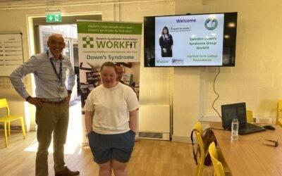 Students enjoy Workfit Programme session by Swindon and Wiltshire Down’s Syndrome Association